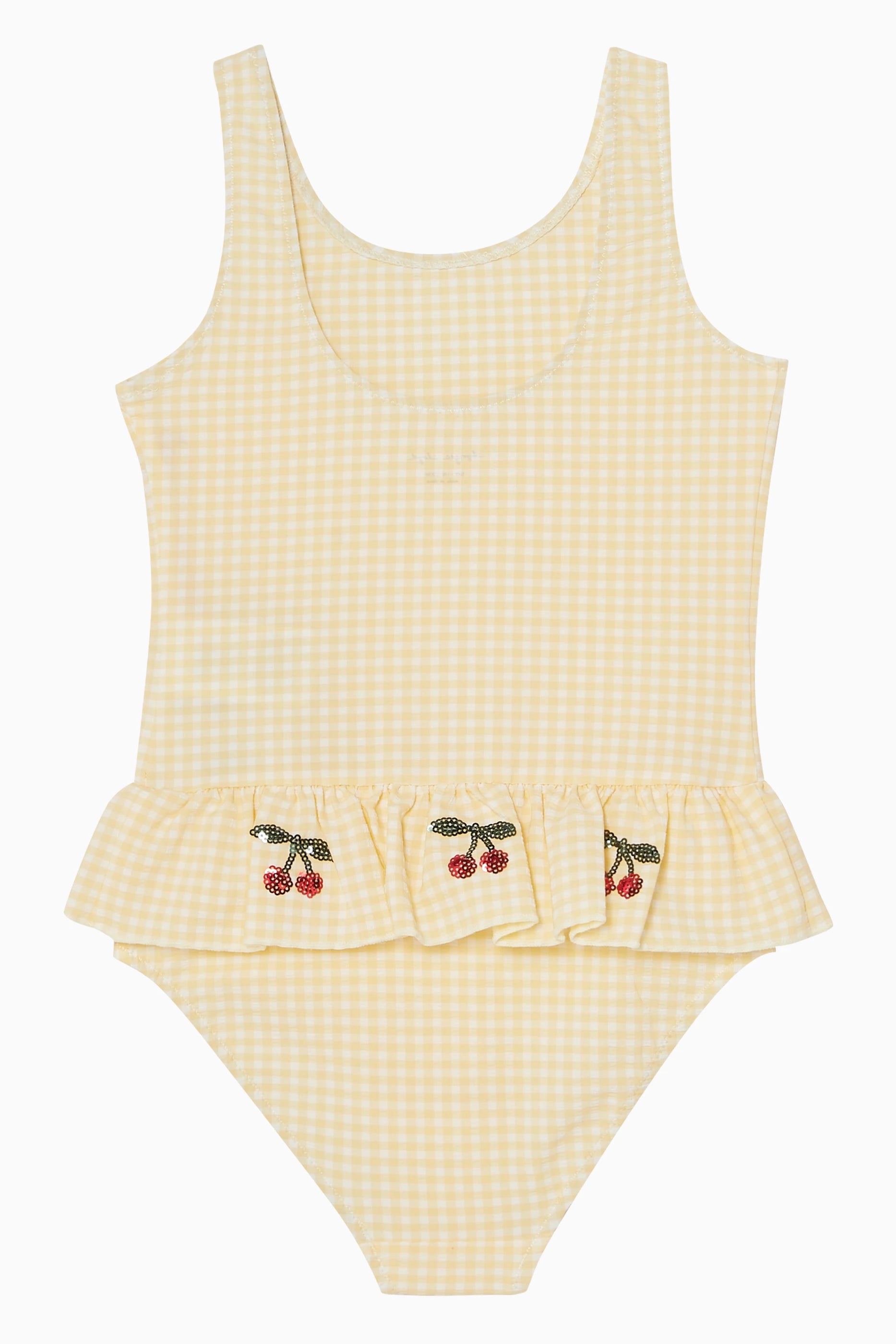 Soleil Fille One Piece Yellow Bikini