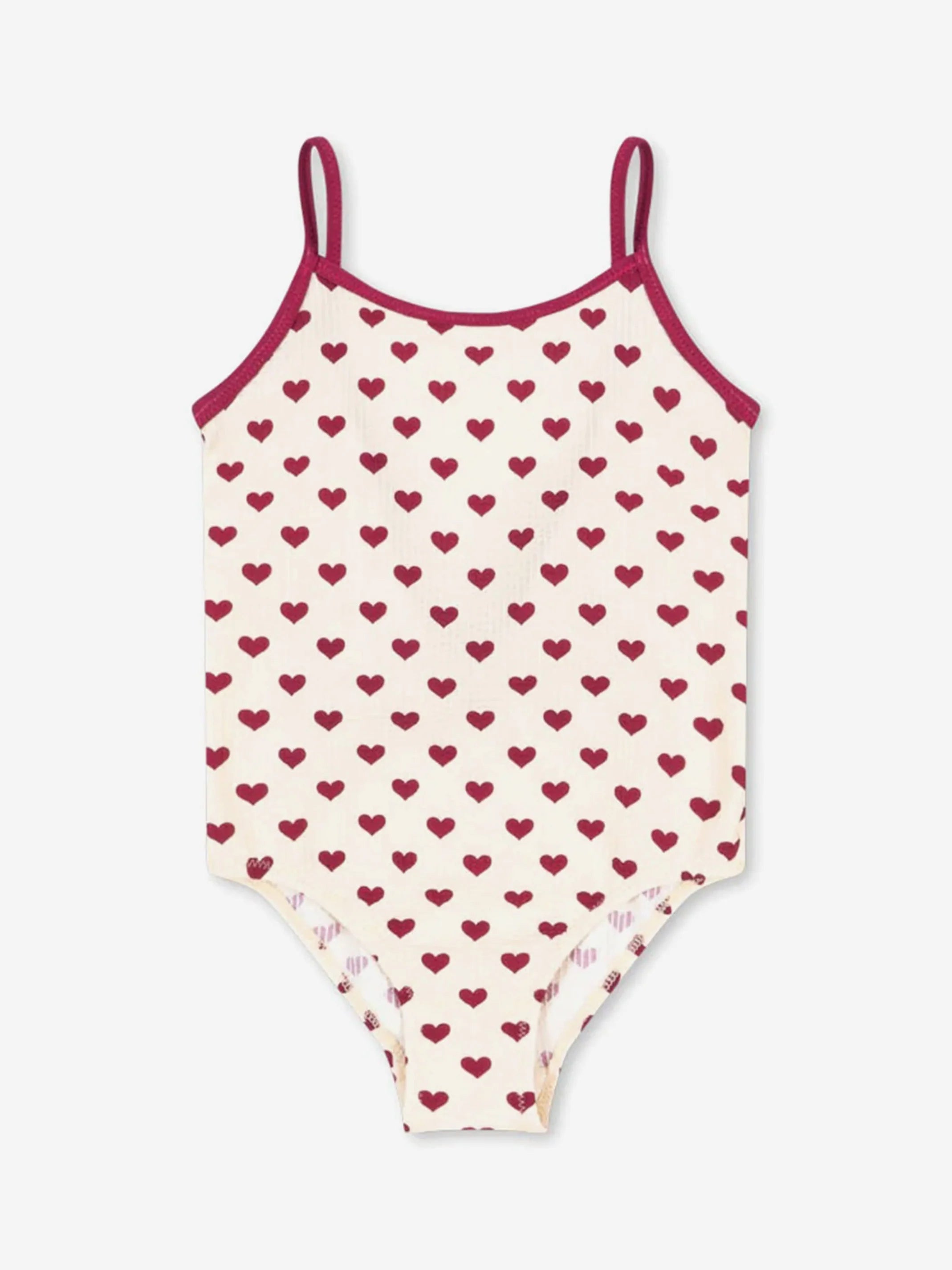 Chic Heart One Piece - White