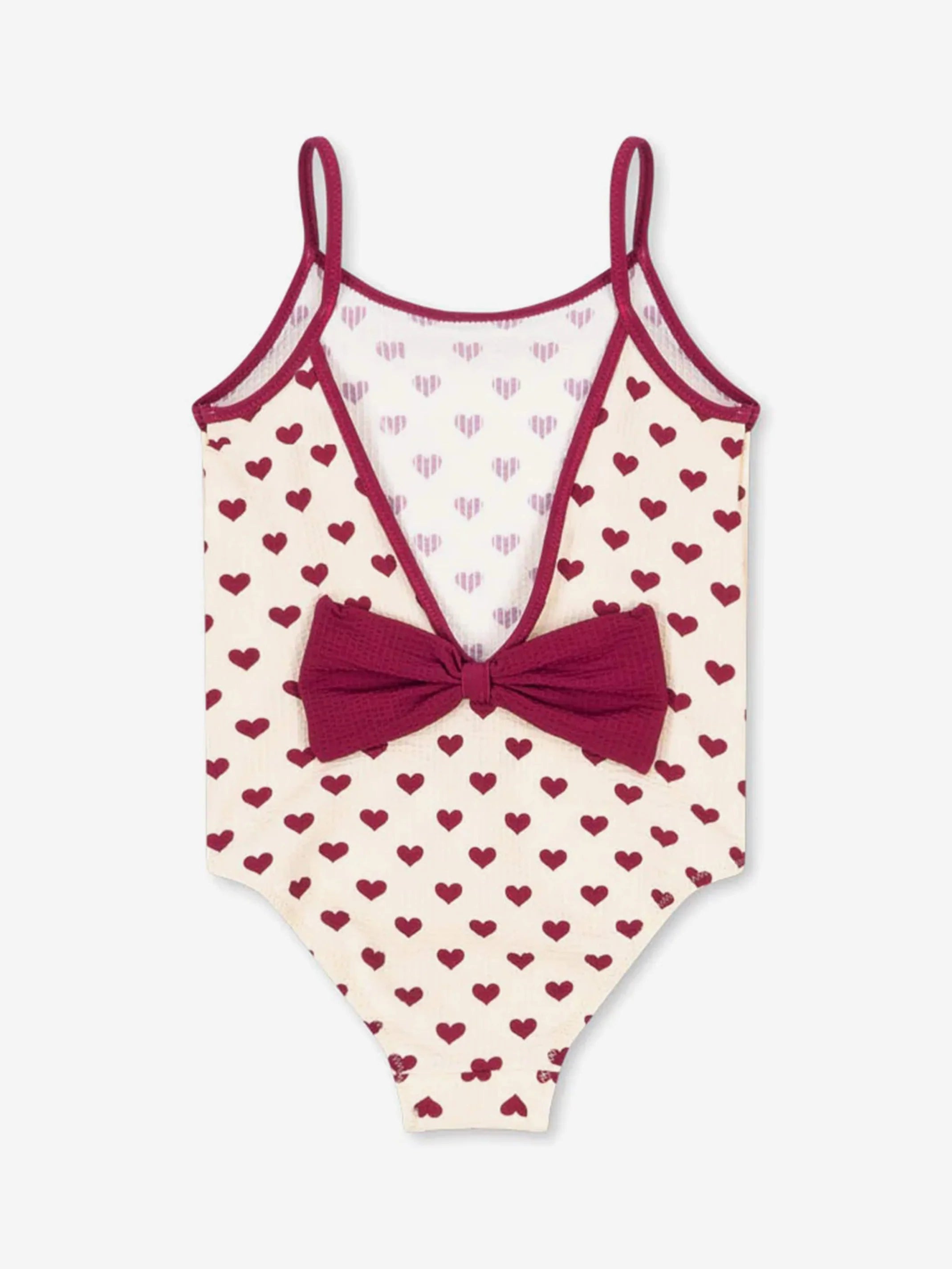 Chic Heart One Piece - White