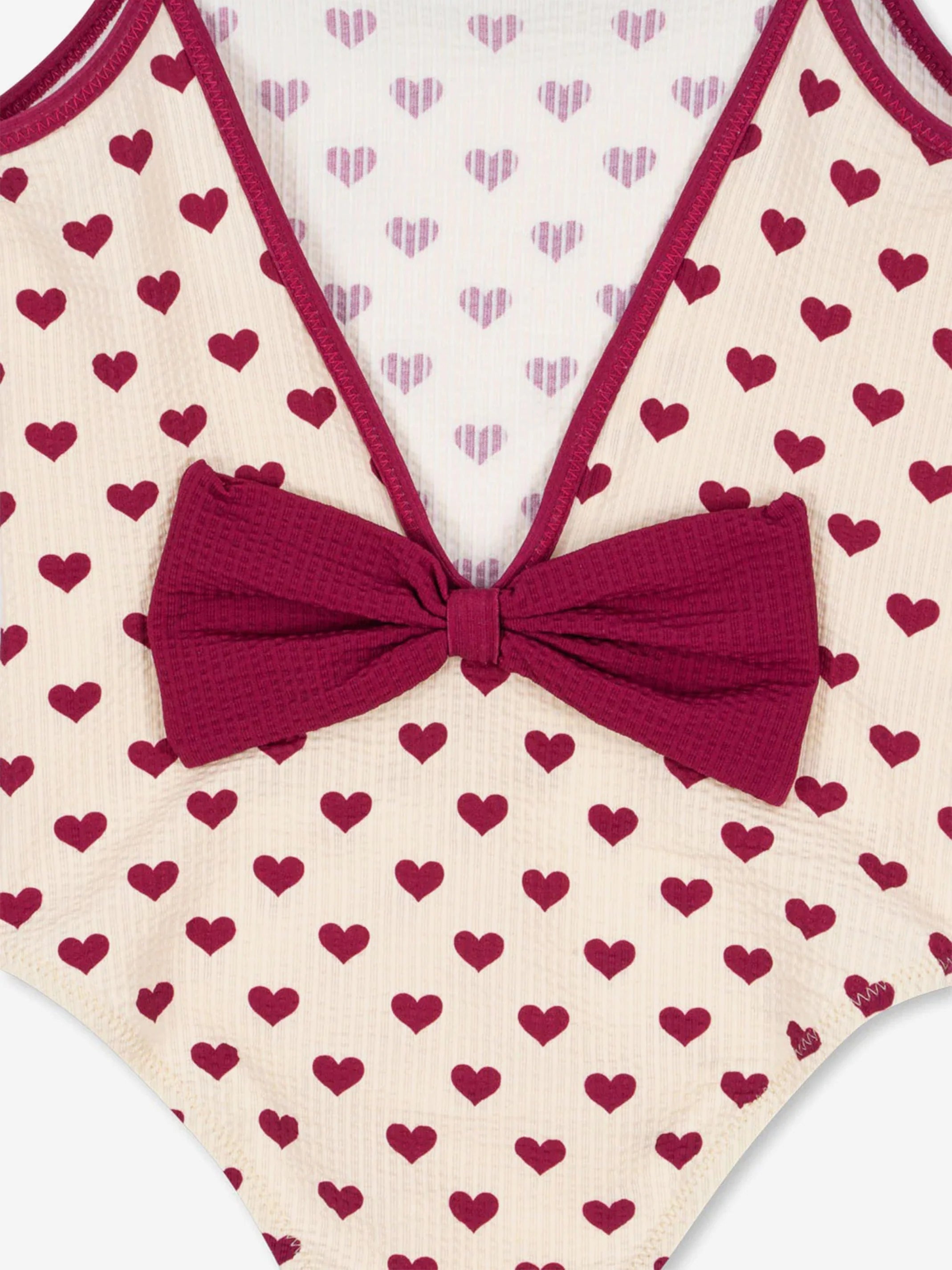 Chic Heart One Piece - White
