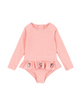 Soleil Fille One Piece Pink (Long Sleeve)