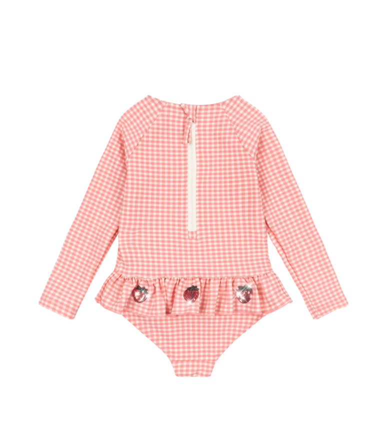 Soleil Fille One Piece Pink (Long Sleeve)
