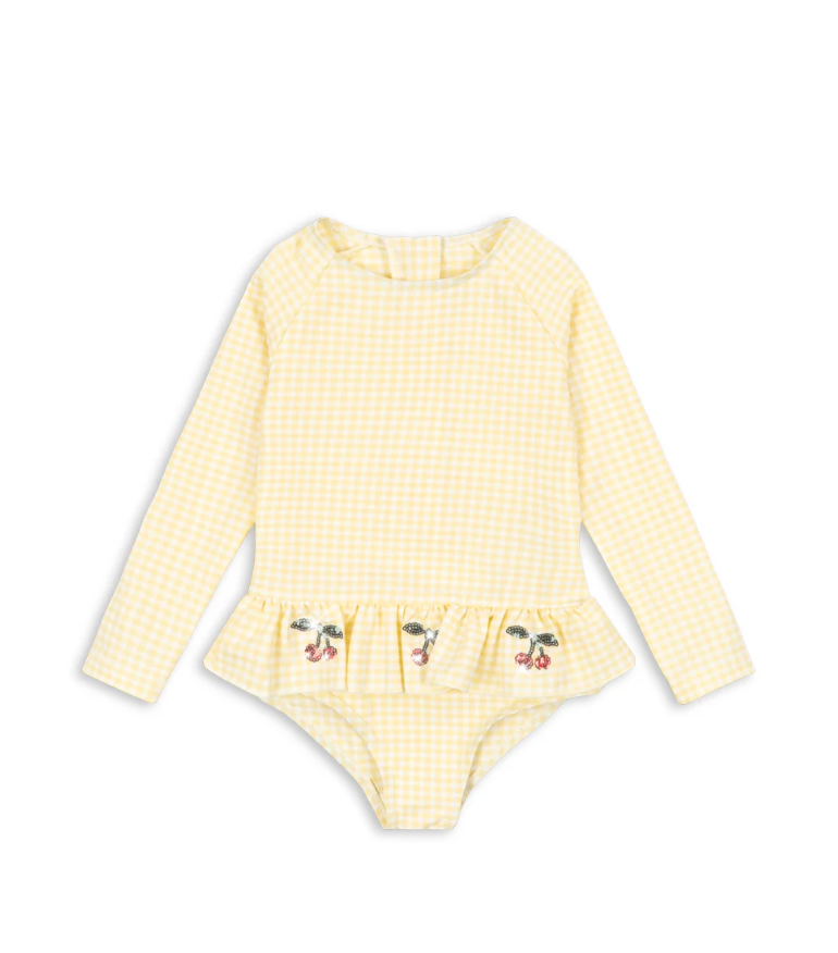 Soleil Fille One Piece Yellow (Long Sleeve)