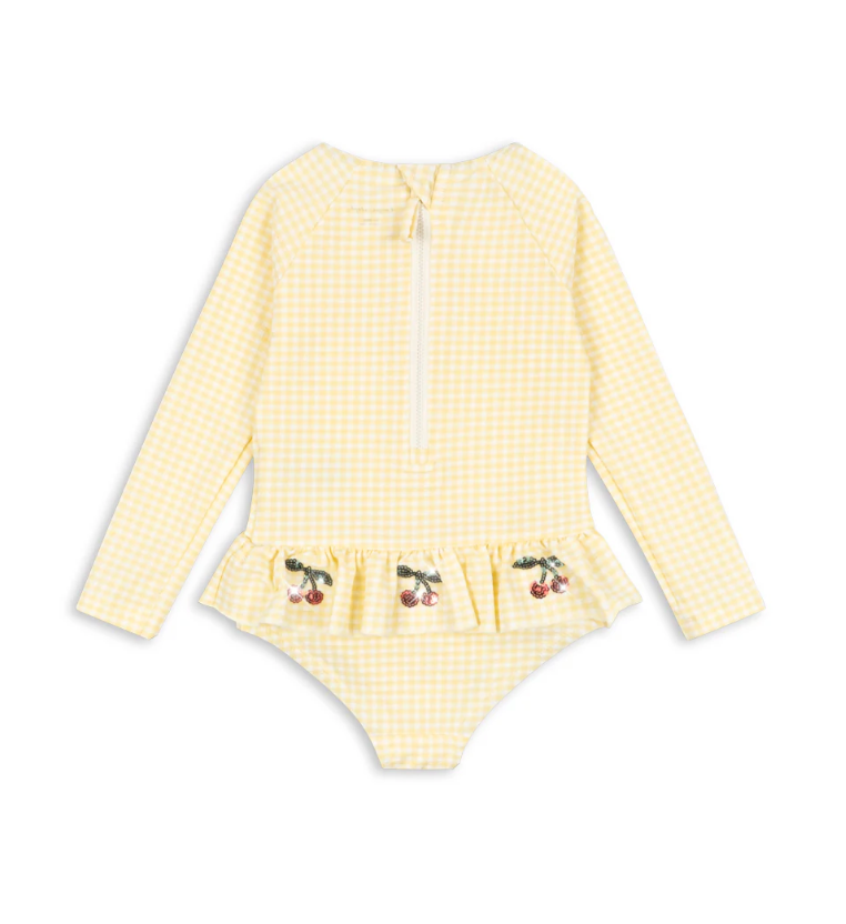Soleil Fille One Piece Yellow (Long Sleeve)