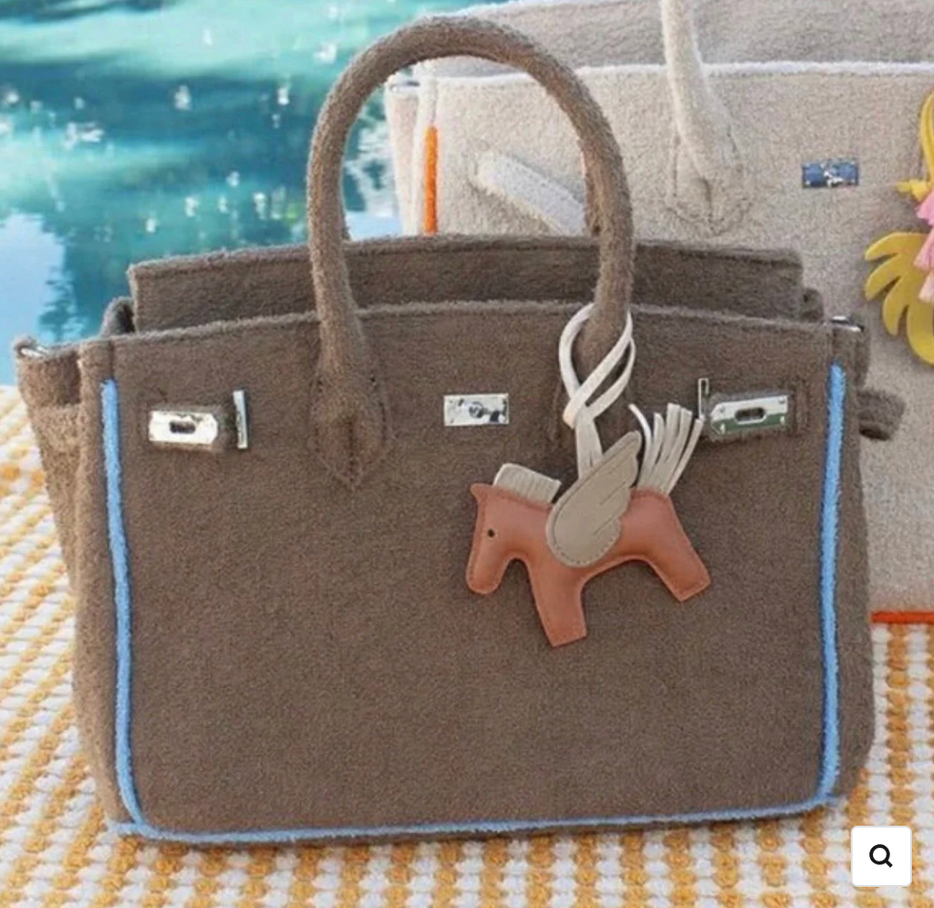 Palm Tote- Clay